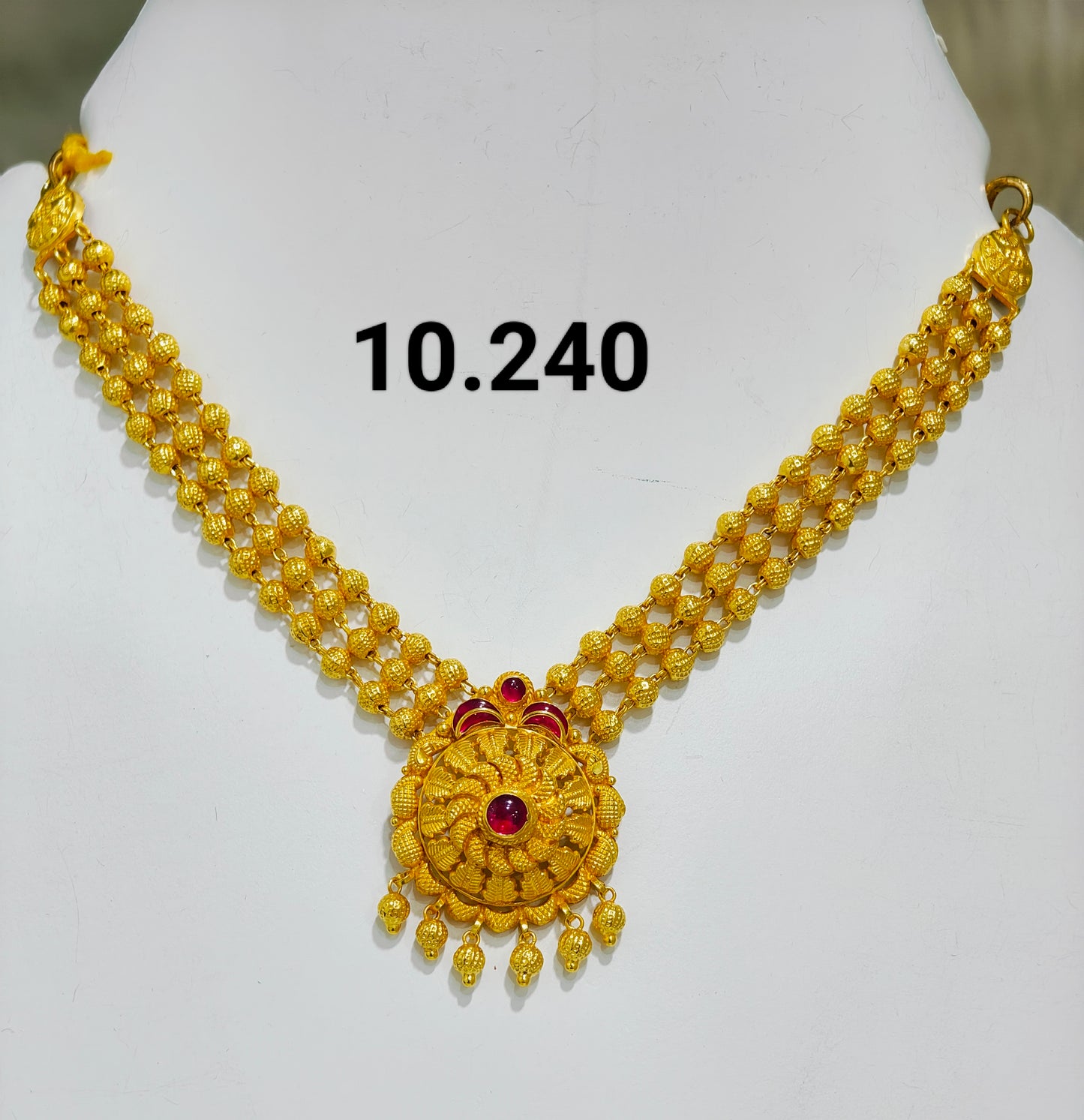 Temple short necklace 079