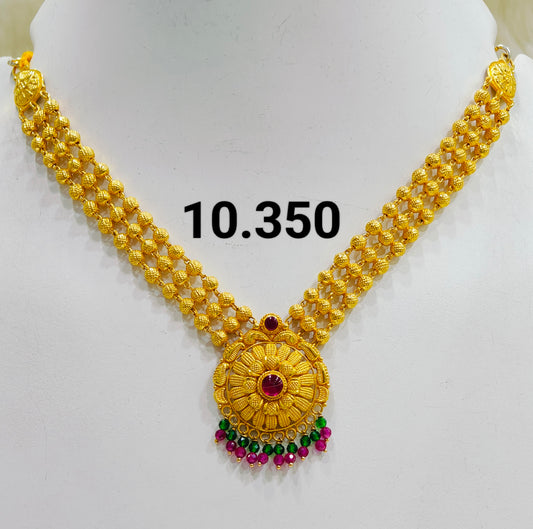 Temple short necklace 057