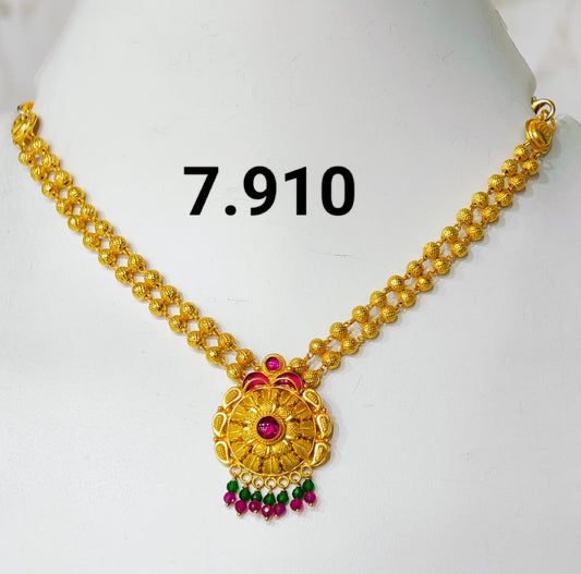 Temple short necklace 061