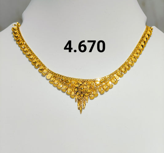 Short regular necklace 198