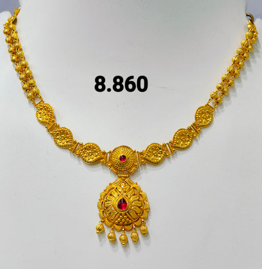 Temple short necklace 107