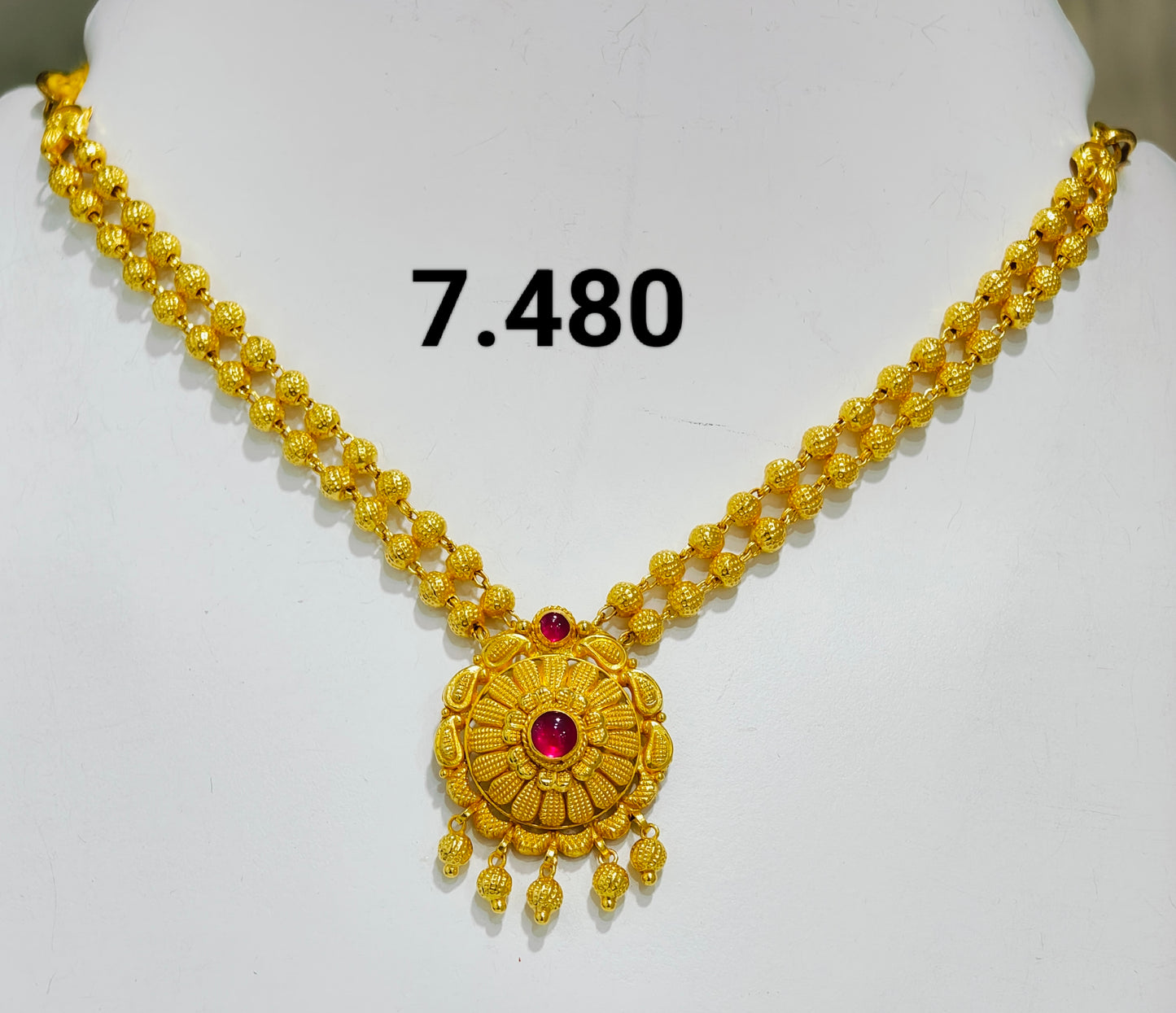 Temple short necklace 080