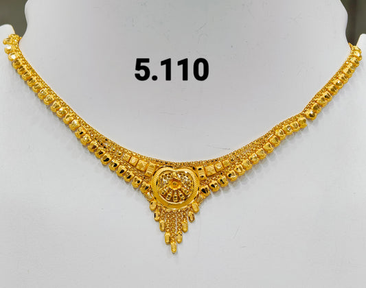 Short regular necklace 313